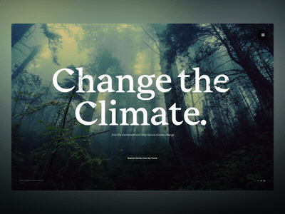 Change the Climate — WIP agency digital interactive toyfight ui ux webgl website
