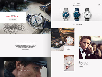 Omega Watches E-Commerce agency design digital ecommerce editorial interactive omega watches toyfight ui ux website