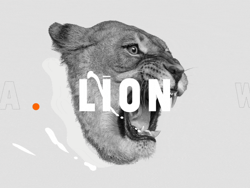 AER Revolution – Coming Soon animation cell lion menu threejs ui web webgl