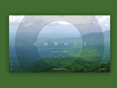 Amboli Landing Page ui ux website