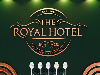 Hotel Logo Into 3D