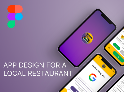 App design for a local restaurant - Google UX Design Cert Guided design ui uiux