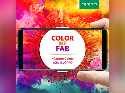 OPPO Mobile India (contest Post) capture colors colors contest creative graphic mobile oppo shot by oppo