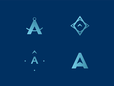 A branding illustration location minimal typography