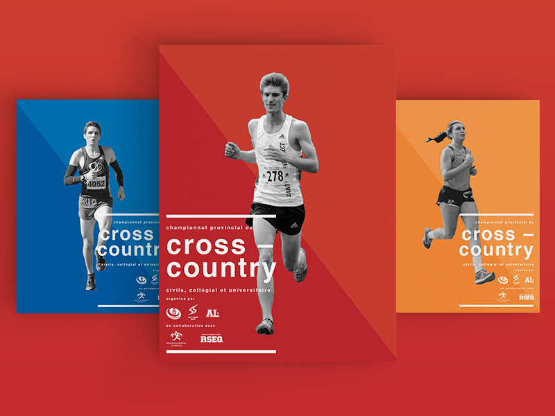 Cross Country Running Posters Dribbble Xc 03