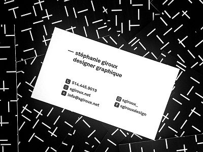 Personnal Branding branding business cards type