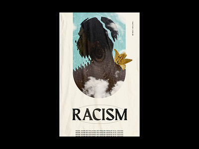 SOCIETY - 001 // RACISM app app design art brand branding editorial editorial art editorial design editorial layout poster posterart print typography ui uidesign ux vector webdesign