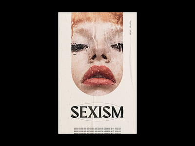 SOCIETY - 002 // SEXISM animation app appdesign art brand branding editorial editorial art editorial design editorial layout motion poster posterart print typography ui uidesign ux vector webdesign