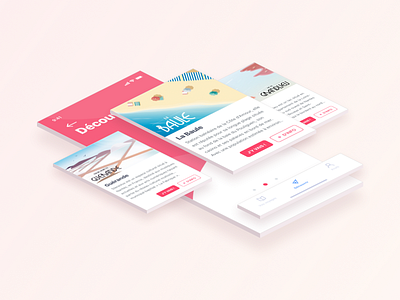 Discover app design discover experience interactive interface isometric sketch ui uidesign user ux