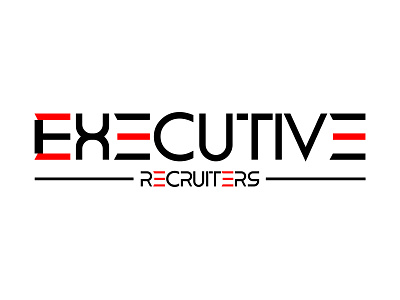 Executive Recruiters Minimal logo design branding design graphic design logo typography vector