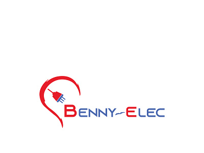 Benny Elec Typhography Logo Design branding design graphic design graphicdesign illustration logo typography vector