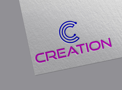 C Creation Typhography Logo Design branding design graphic design graphicdesign illustration logo typography vector