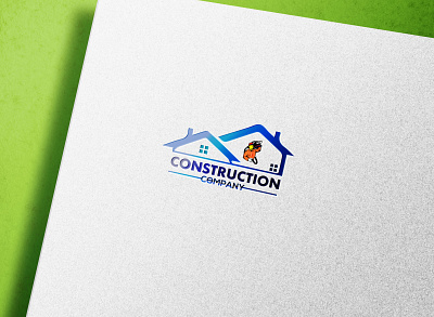 Construction Company Logo Design branding design graphic design graphicdesign illustration logo typography vector