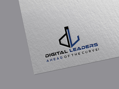 DL Digital Leaders Logo Design branding design graphic design graphicdesign illustration logo typography vector