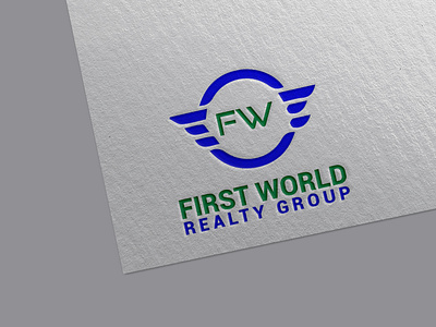 FW First World Logo Design