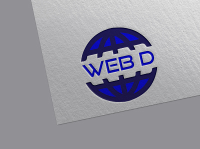 Web D Logo Design And Template animation branding cartoon logo company logo design design graphic design graphicdesign illustration logo logo design stationary logo template typography vector web logo