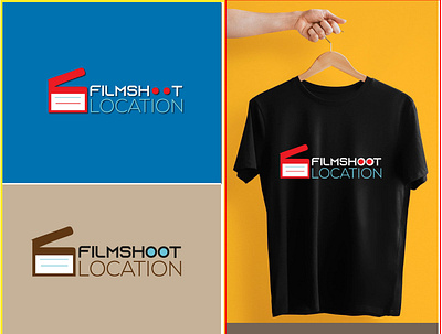 Flimshoot Logo And Template Design. branding design graphic design graphicdesign illustration jpg logo png t shart typography vector