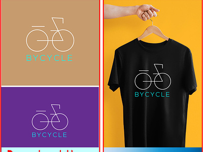 Cycling Logo And Template Design branding bycycale design graphic design graphicdesign illustration jpg logo template typography vector