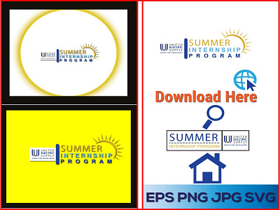 Summer Company Logo Design and Template