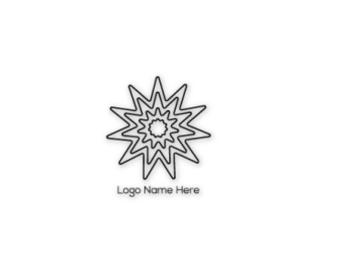 Flower Logo Design and Template modern