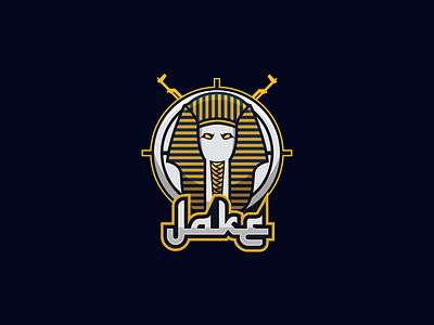 King Tut. design illustration mascot