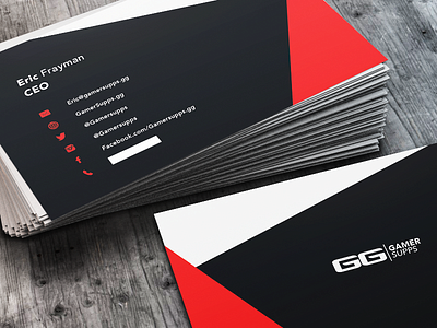 Gamer Supplements Business Card business card