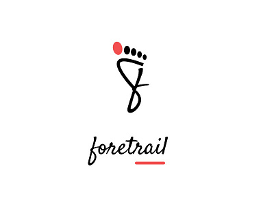 Foretrail Logo branding icon illustration logo vector