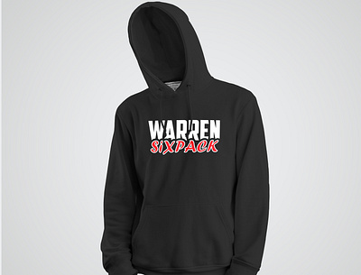 Warren Sixpack Hoodie apparel branding design graphic design logo logo design sports volleyball