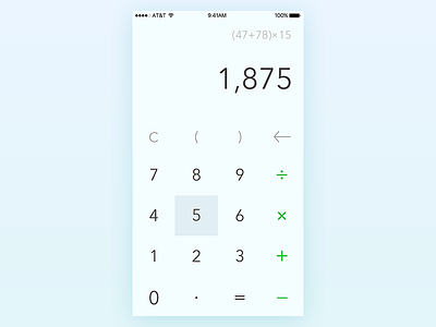 Dailyui004-Calculator