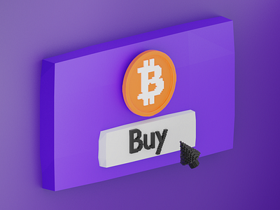 bitcoin 3d bitcoin blender buy colorful ethereum figma graphic design teter ui