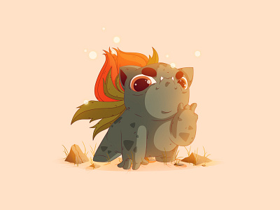 Ivysaur | #2 2 artwork gaming illustration ivysaur monster nintendo pocket pokemon