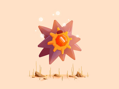 Starmie | #121 121 artwork gaming illustration monster nintendo pocket pokemon starmie