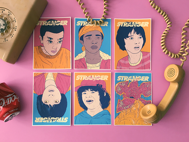 Stranger Things Print Pack by Daniel Mackey on Dribbble