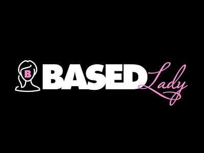 Based Lady Logo app branding design graphic design illustration logo typography ui ux vector