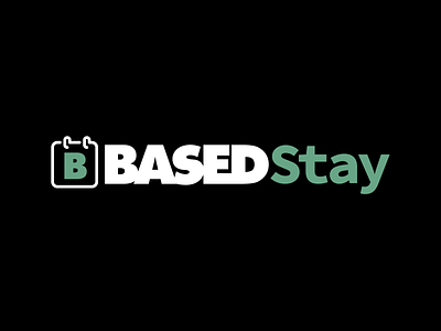 Based Stay Logo app branding design graphic design illustration logo typography ui ux vector