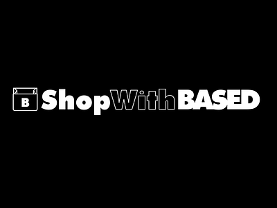 Shop With Based Logo app branding design graphic design illustration logo typography ui ux vector