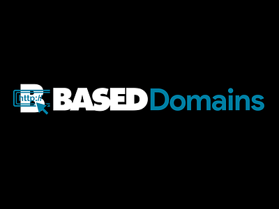 Based Domains Logo app branding design graphic design illustration logo typography ui ux vector
