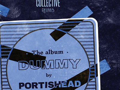 ATL Collective Relives Portishead's Dummy Poster atlanta concert dummy music portishead poster print typography