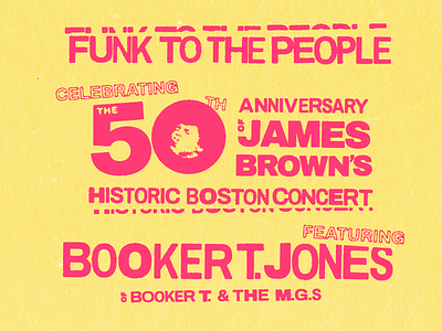 ATL Collective Relives James Brown '69 Boston Concert atlanta brown concert funk hatch james music poster typography