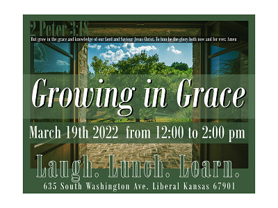 Growing in Grace design graphic design illustration typography