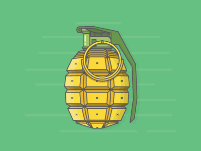 Happy Arsenal: Pineapple Grenade boom creative cute fruit fun grenade happy arsenal happy impulse pineapple play playful weapon