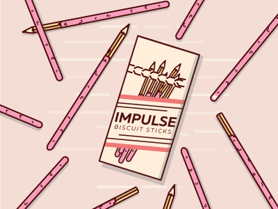 Biscuit Sticks art supplies biscuit candy creation creative funny happy impulse messy pencils pocky stick tools