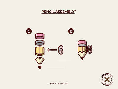 Pencil Assembly assembly happy impulse instructions pencil play playful