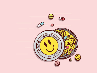 Sugar Pills can drugs happy impulse happyimpulse mood overdose pills stabilizing sugar tin