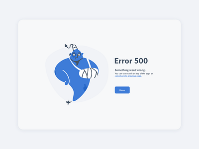 Error 500 error 500 error page illustration interface ui ux design web