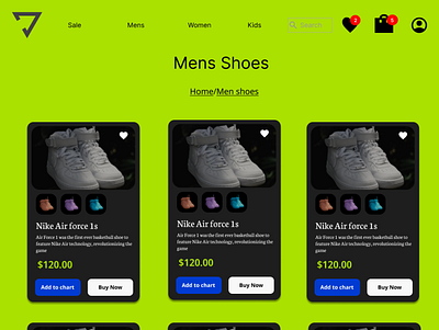 Product Display Page (E-commerce Website Design)