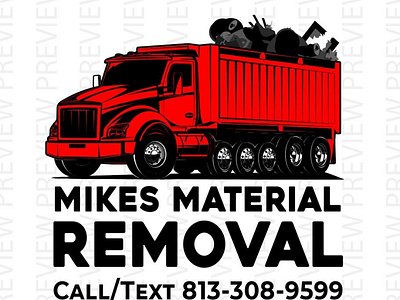 Mikes Material Removal Logo