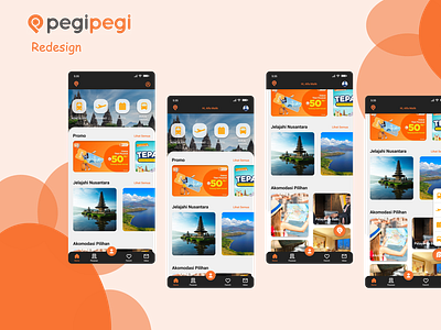 Pegipegi redesign app