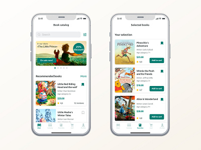 Kid Books Store App