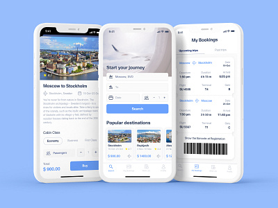 Flight booking application air tickets app booking app e commerce figma flights app ios app design mobile app design online store travel booking app travel app uxui design